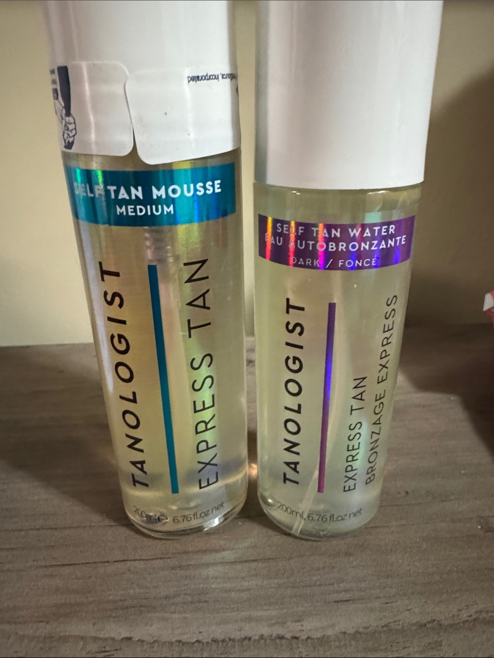 Bundle of 2-Express Tan Self Tan Water & Mousse - Clear